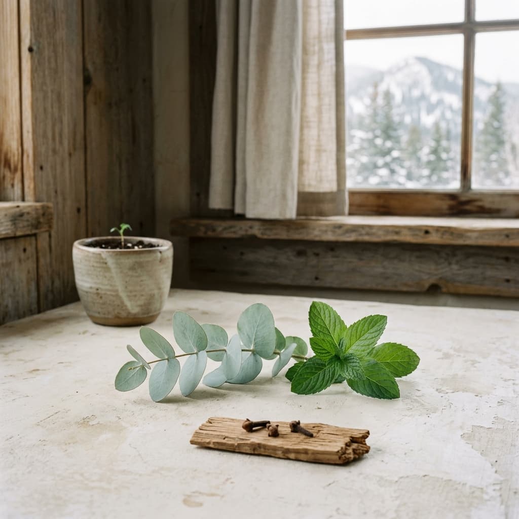 Peppermint and Eucalyptus scent