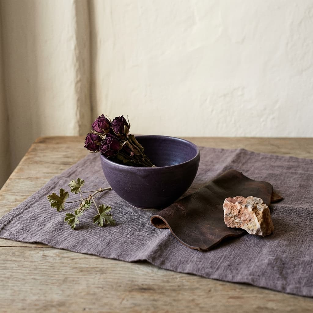 Black Violet and Saffron soy candle