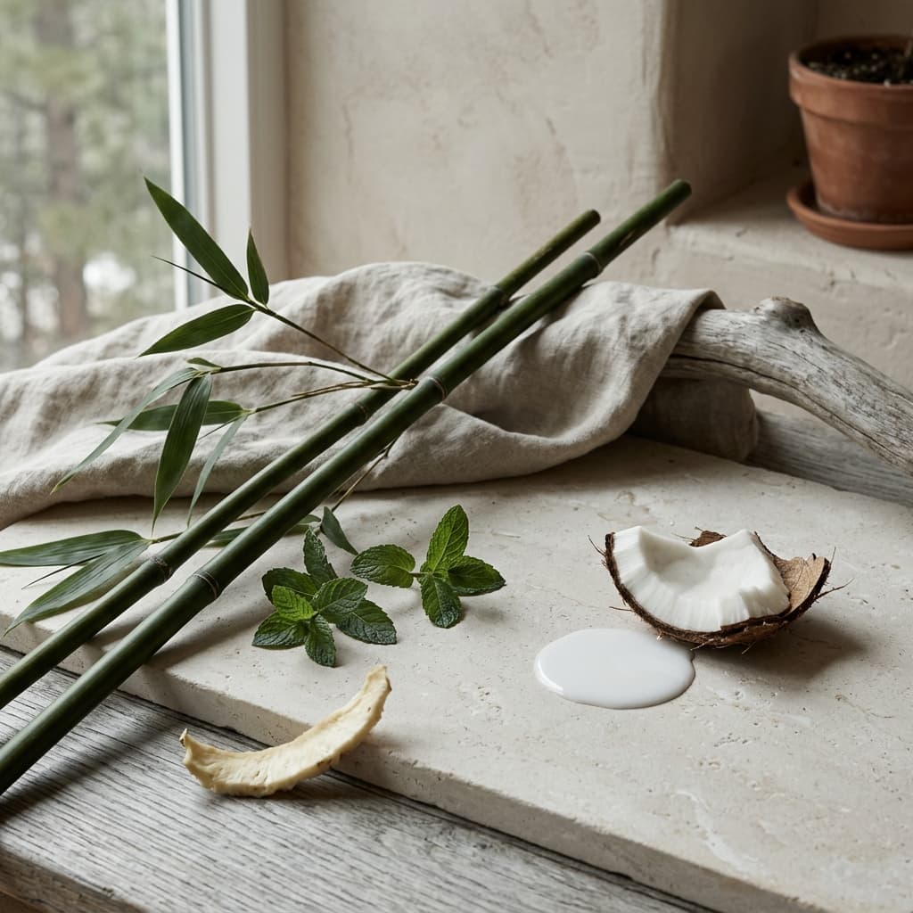 Bamboo and Coconut soy candle