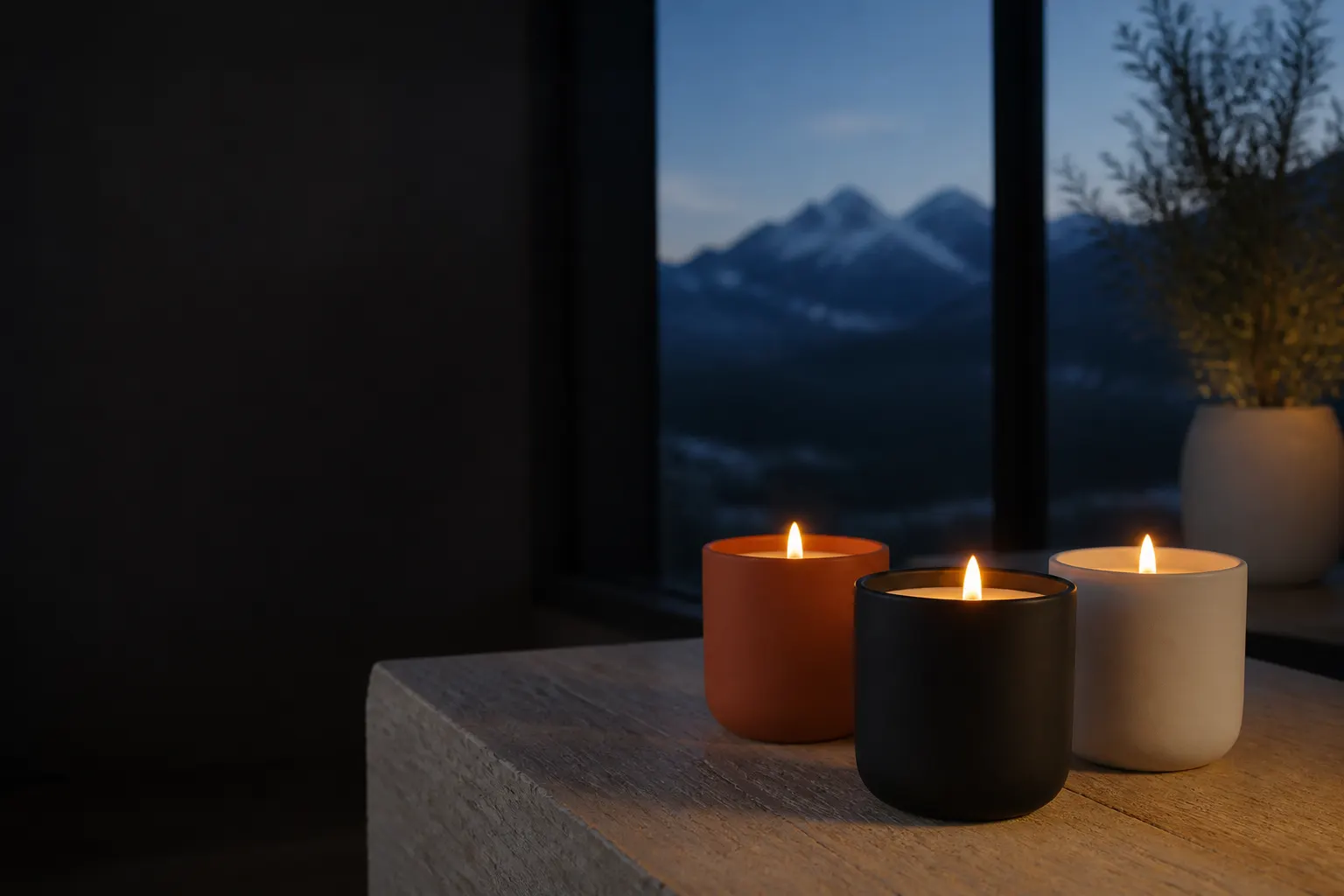 Hartisans candles and the shop line