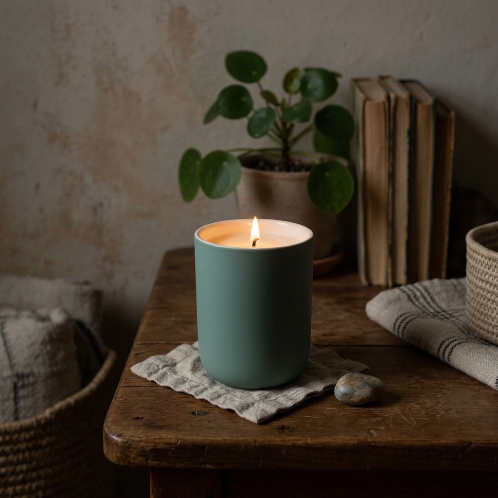 Basil Element in Eucalyptus Dream, lit
